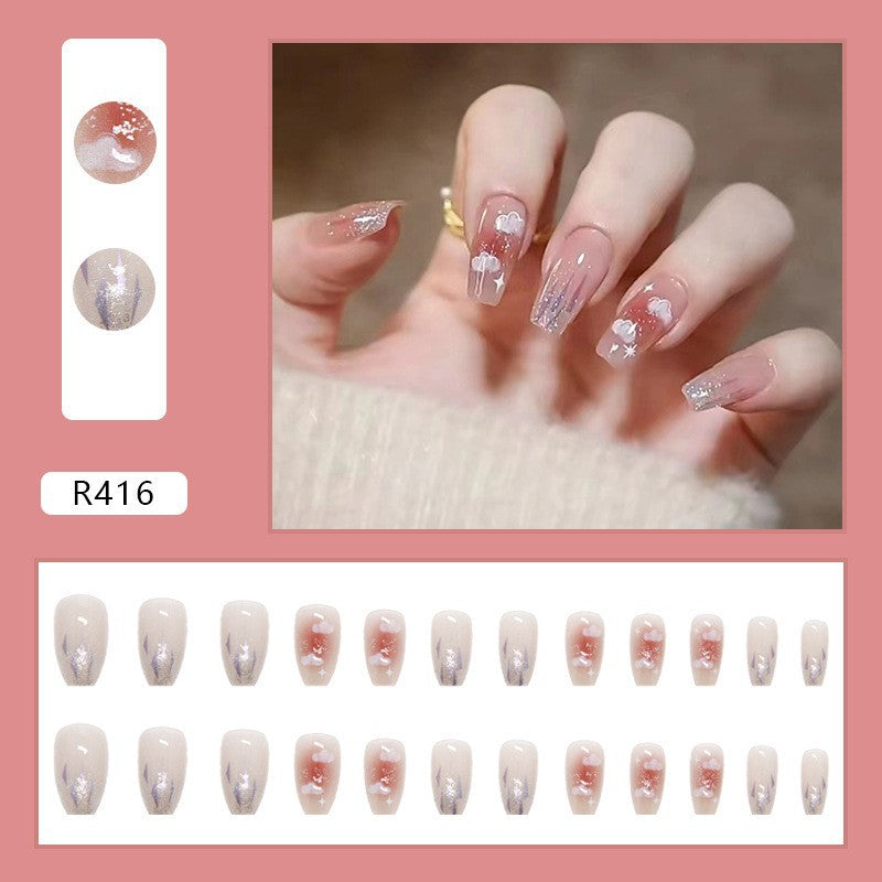 Manicure Combination Patch Finished Product Removable