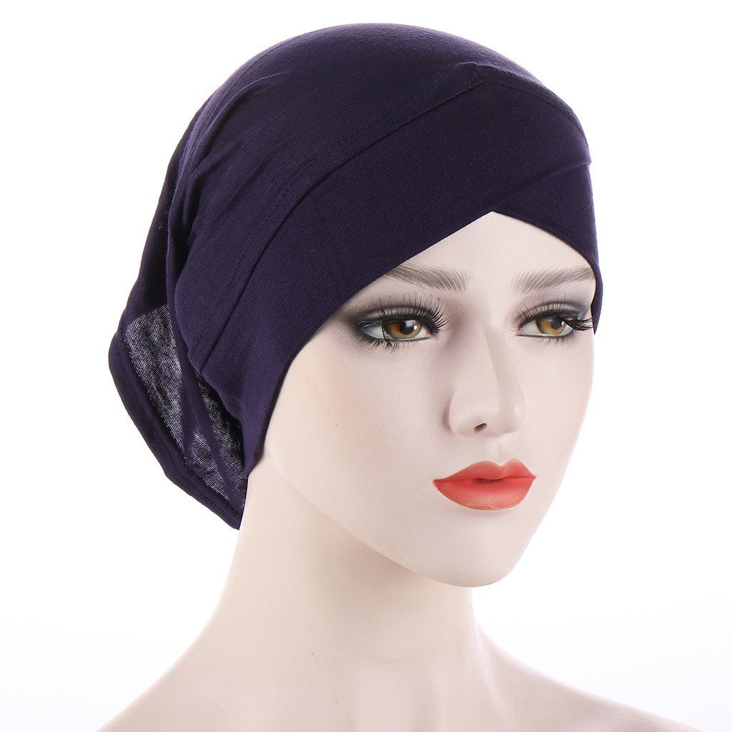 Multicolor Forehead Cross Smoke Pipe Cap