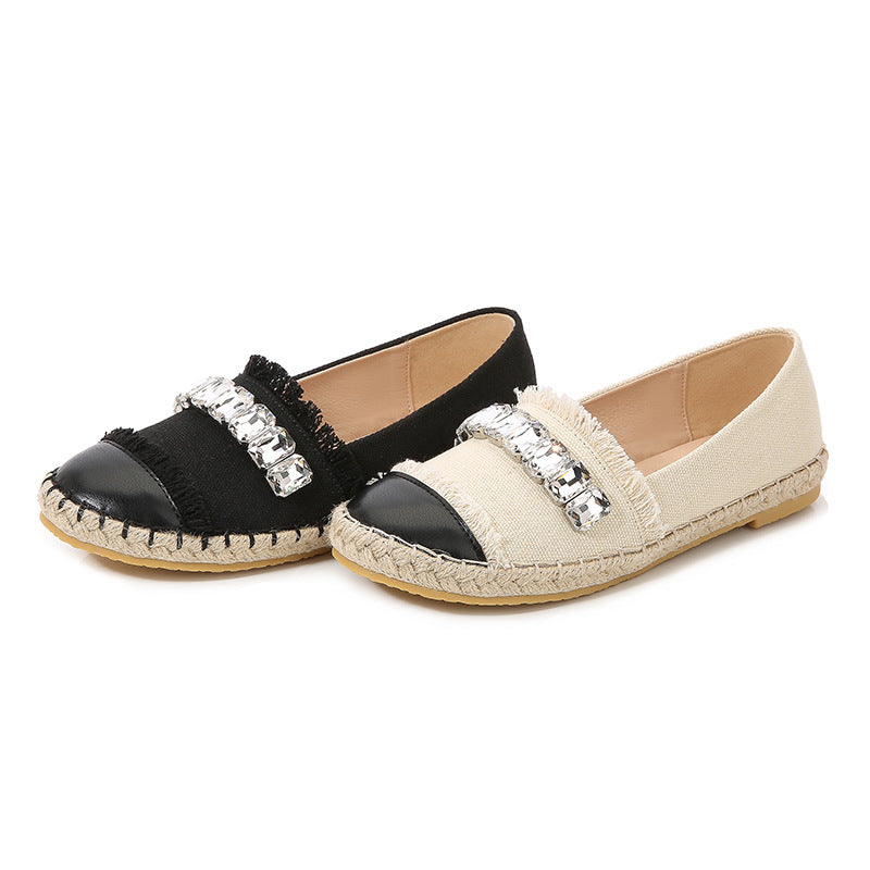 Women's Shoes Are Casual And Round-toe Flat Women's Single Shoes
