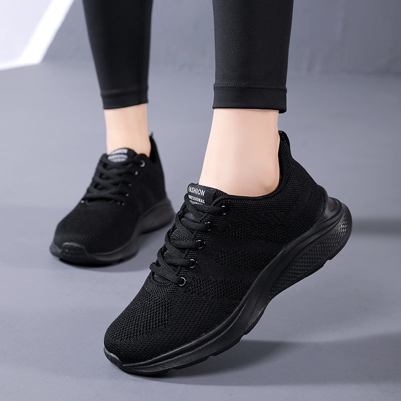 Women's Soft Bottom Mesh Sports Casual Non-slip Travel Shoes