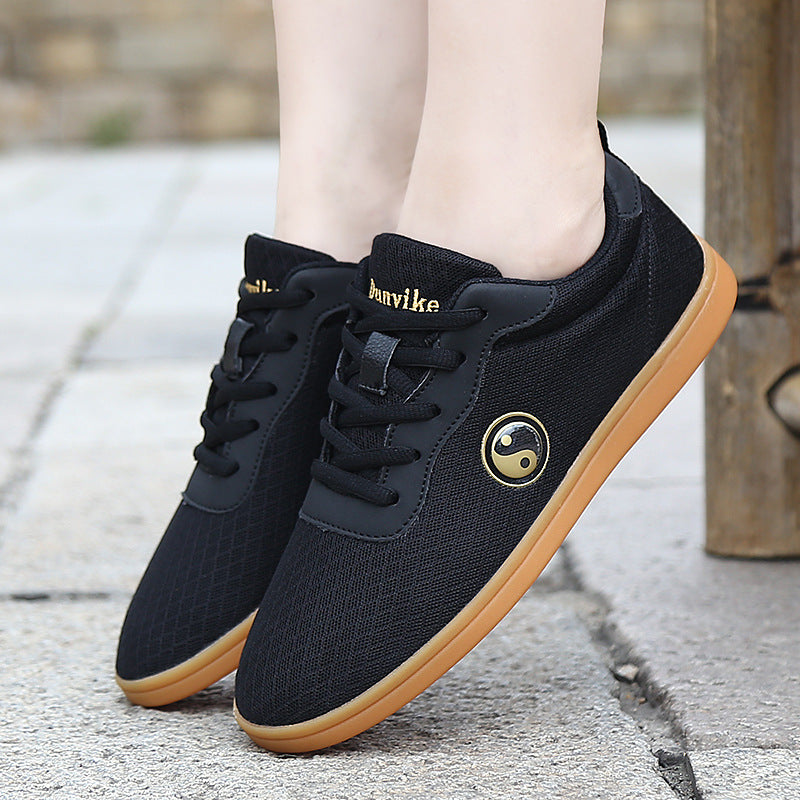 Men's And Women's Casual Shoes Tendon Sole Square