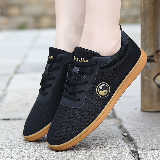 Men's And Women's Casual Shoes Tendon Sole Square