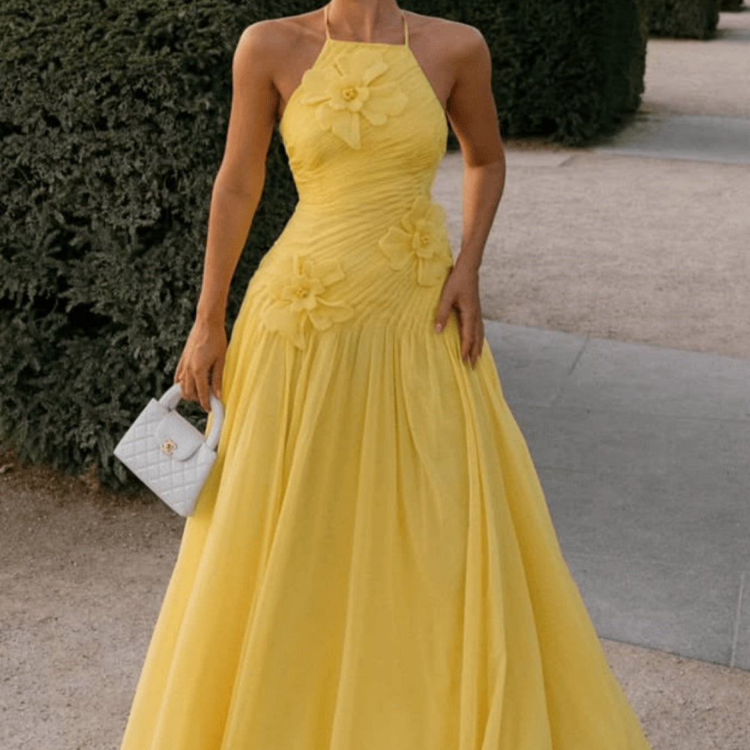 Embroidered Camisole Dress Beautifully Highlights Your Alluring