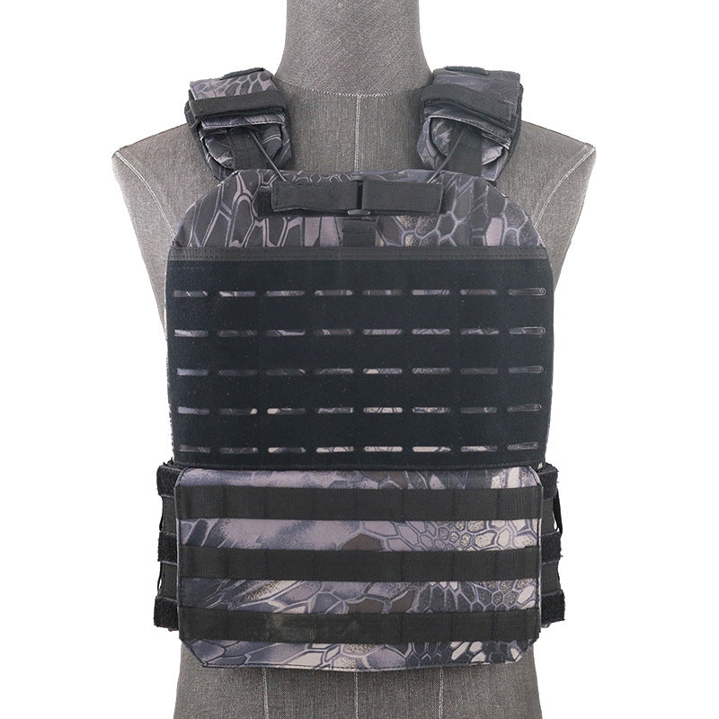 Camouflage Weighted Vest For Amphibious Training