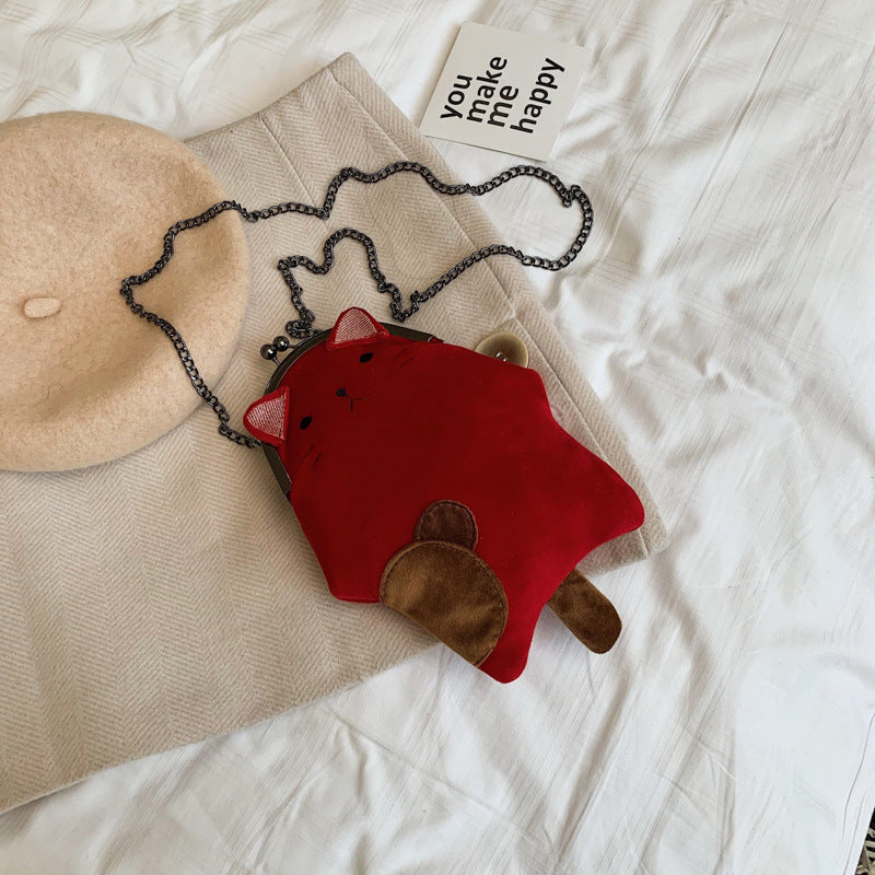 New Fund Tide Net Red Female Bag Qiu Dong Lovely Cat