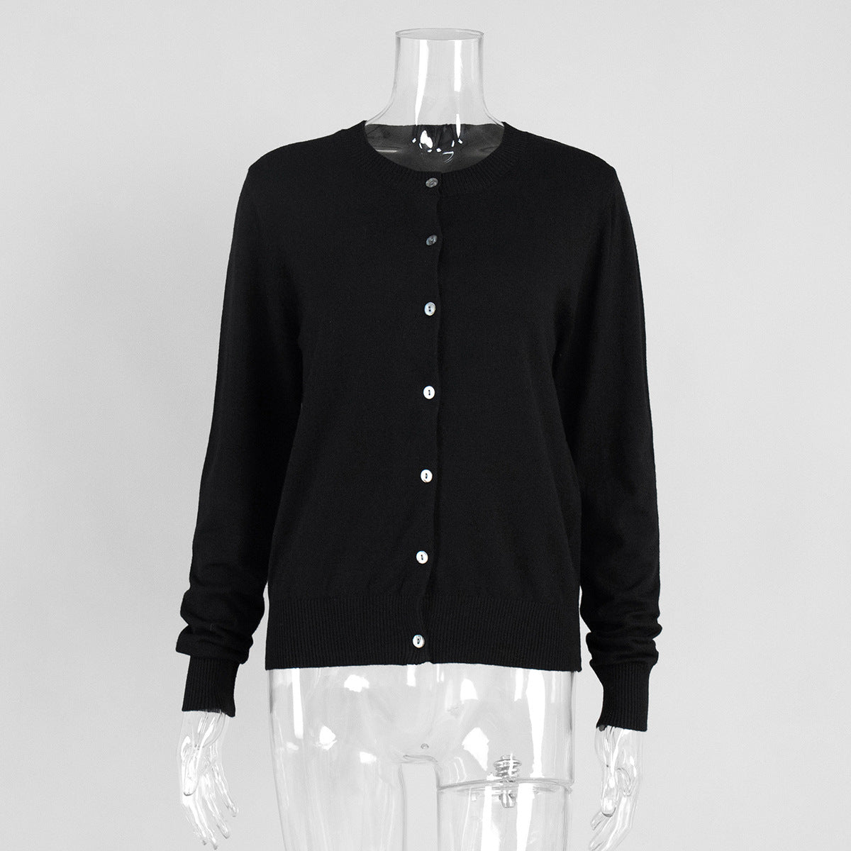 Womens Turtleneck Sleeveless Base Layer Top Sweater Cardigan Set