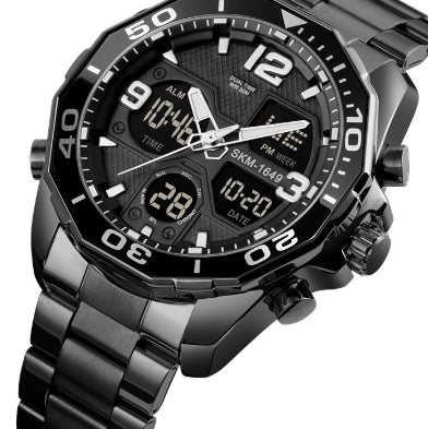 Southeast Asian Spiral Stainless Steel Young Men's Watch