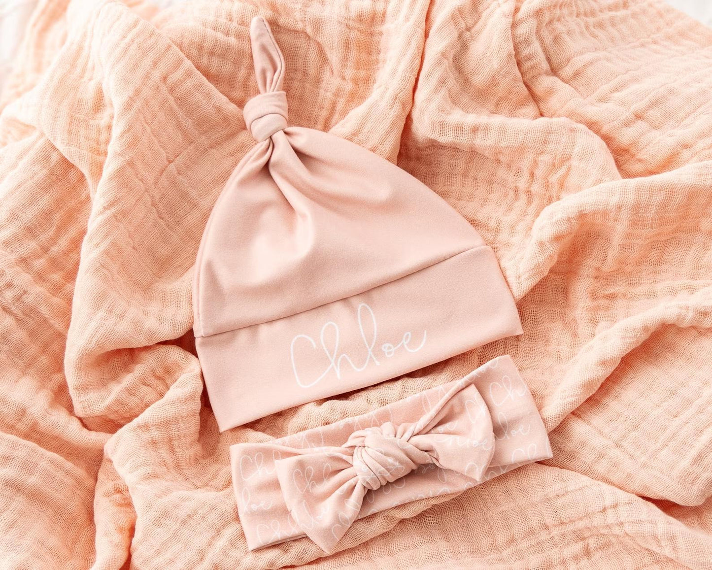 Cotton Double-layer Gauze Blanket Printing Hat Hair Band
