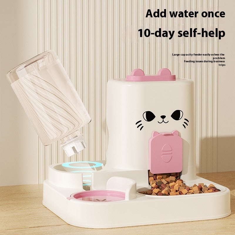 Cat Feeder Water And Grain Integrated Casting