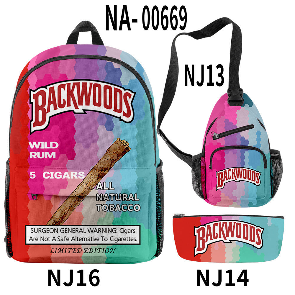 Men's And Women's Backpack Oxford Waterproof Sports Backpack