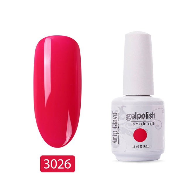 15ML Nail Gel Summer Series Colorful Soak Off UV
