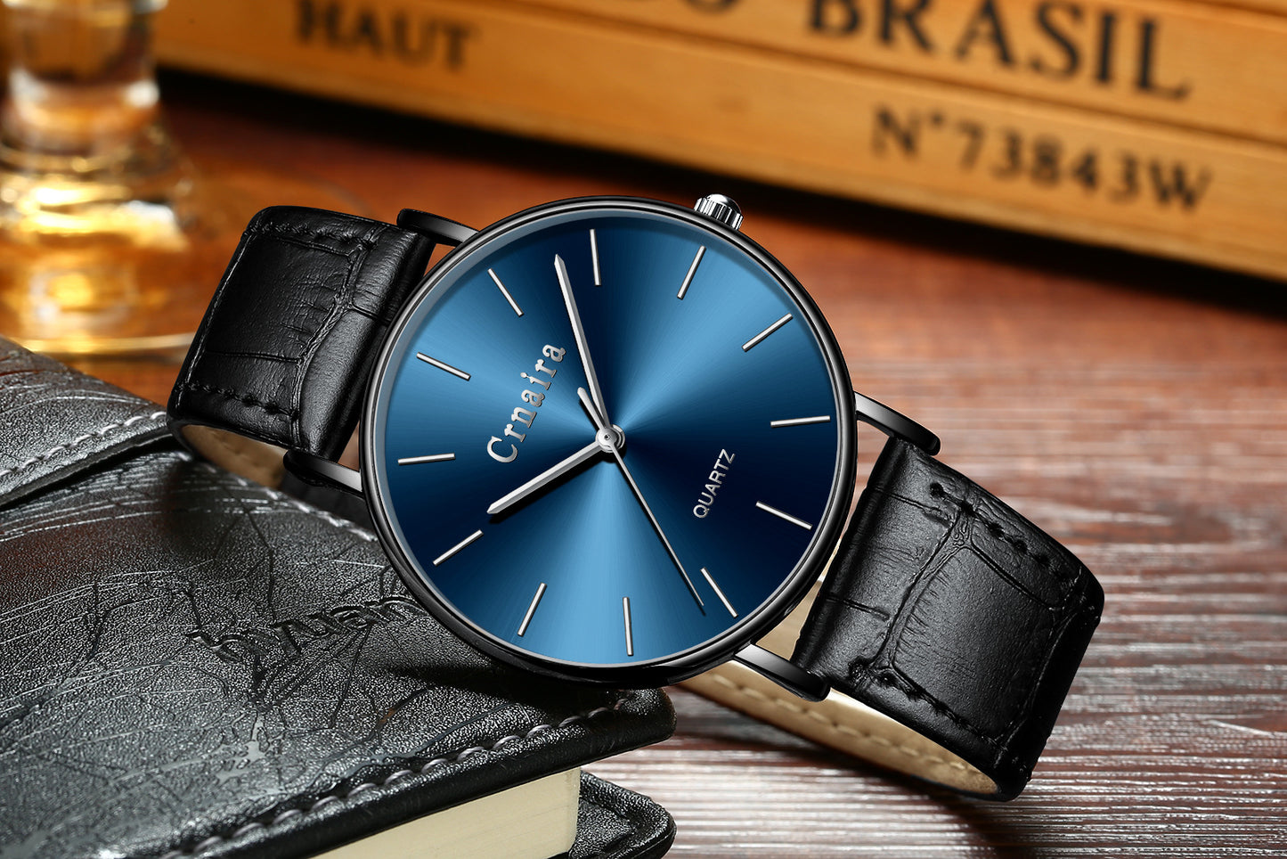 Men's Quartz Fashion Waterproof Simple Watch