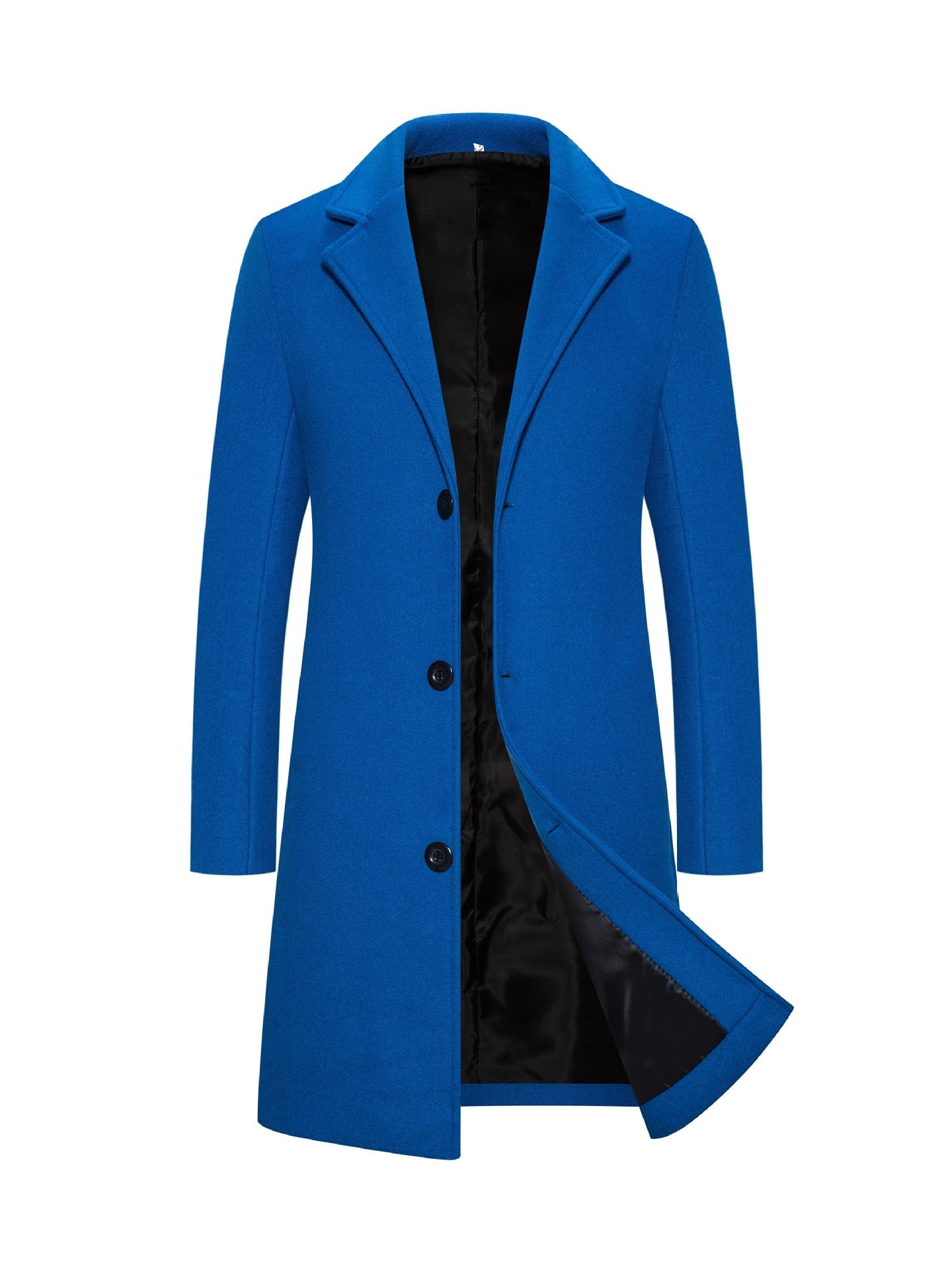 Woolen Plus Size Casual Style Coat