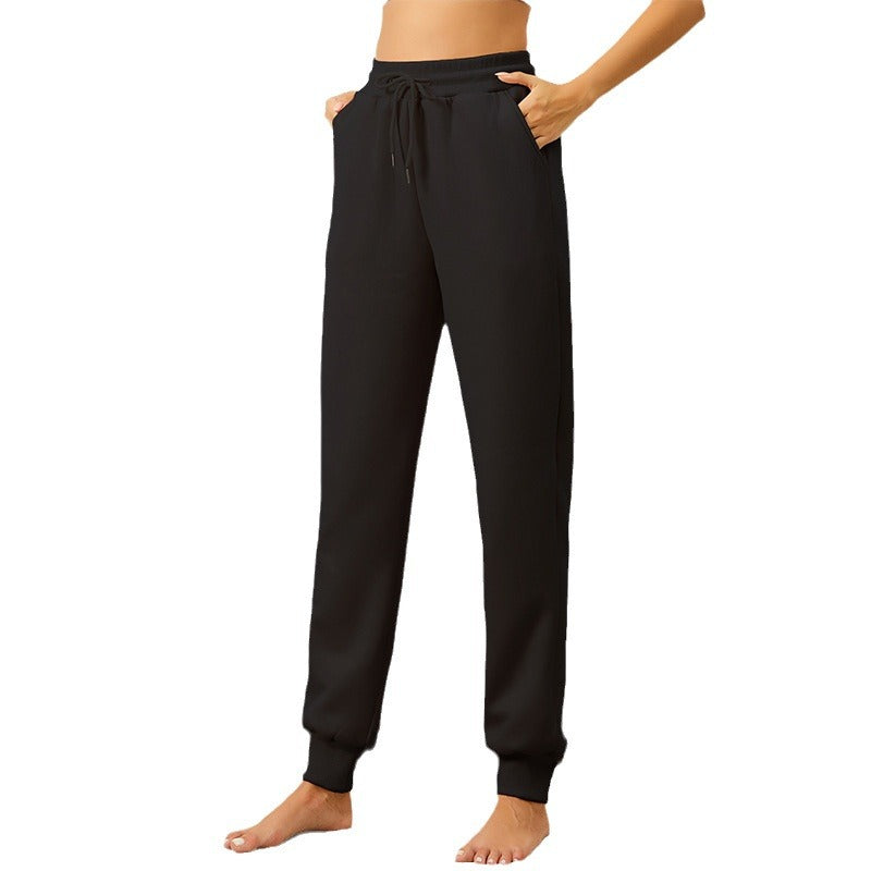 Casual Loose Cashmere High Waist Women's Sweatpants