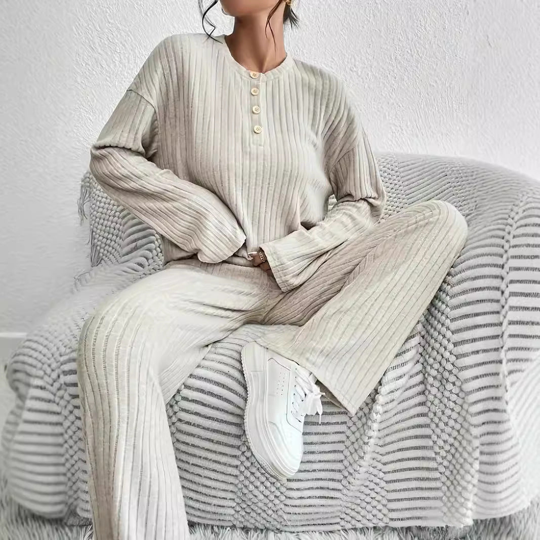 Simple Style Thread Shoulder Casual Suit