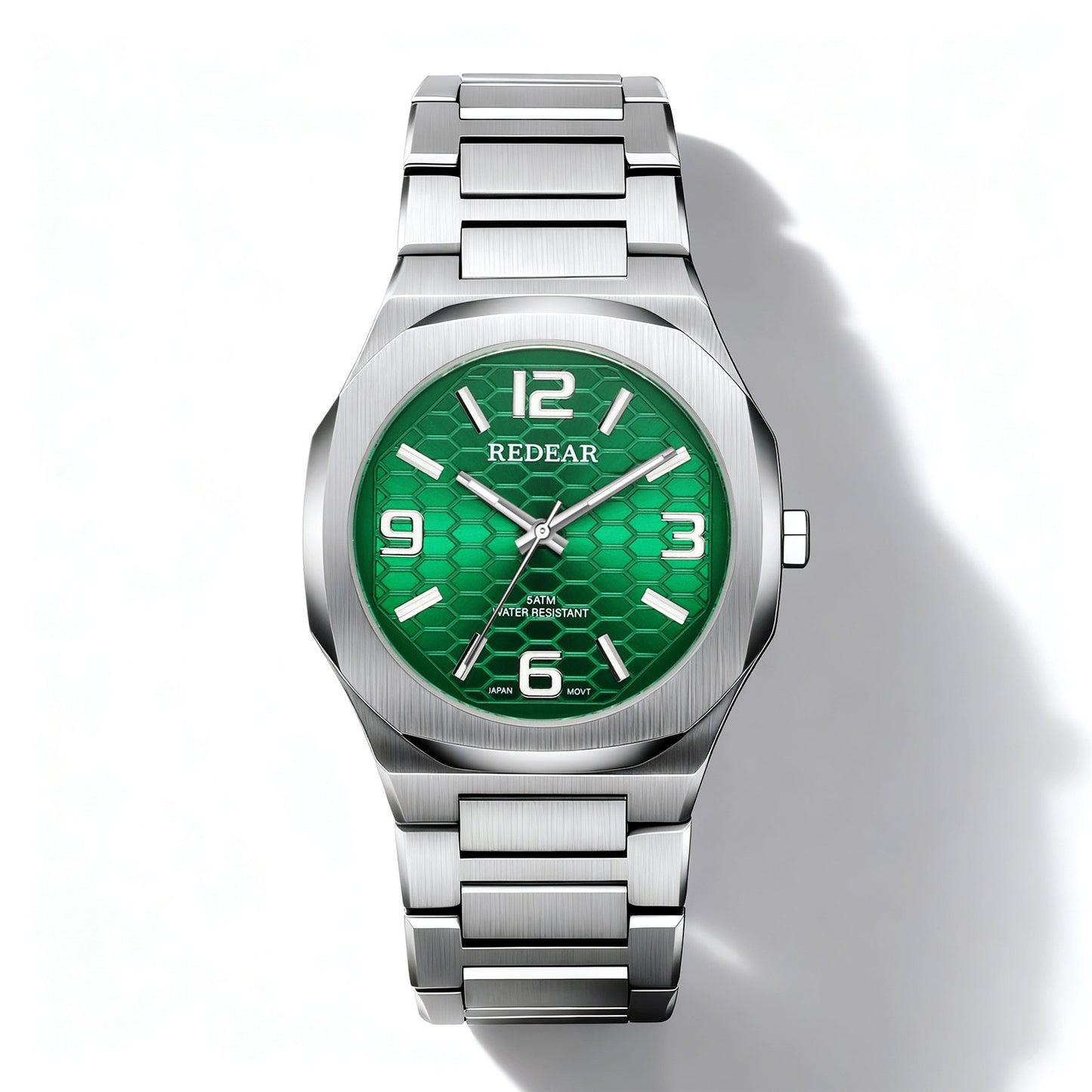 Mens Watch With Japanese Movement Non-mechanical Water-resistant