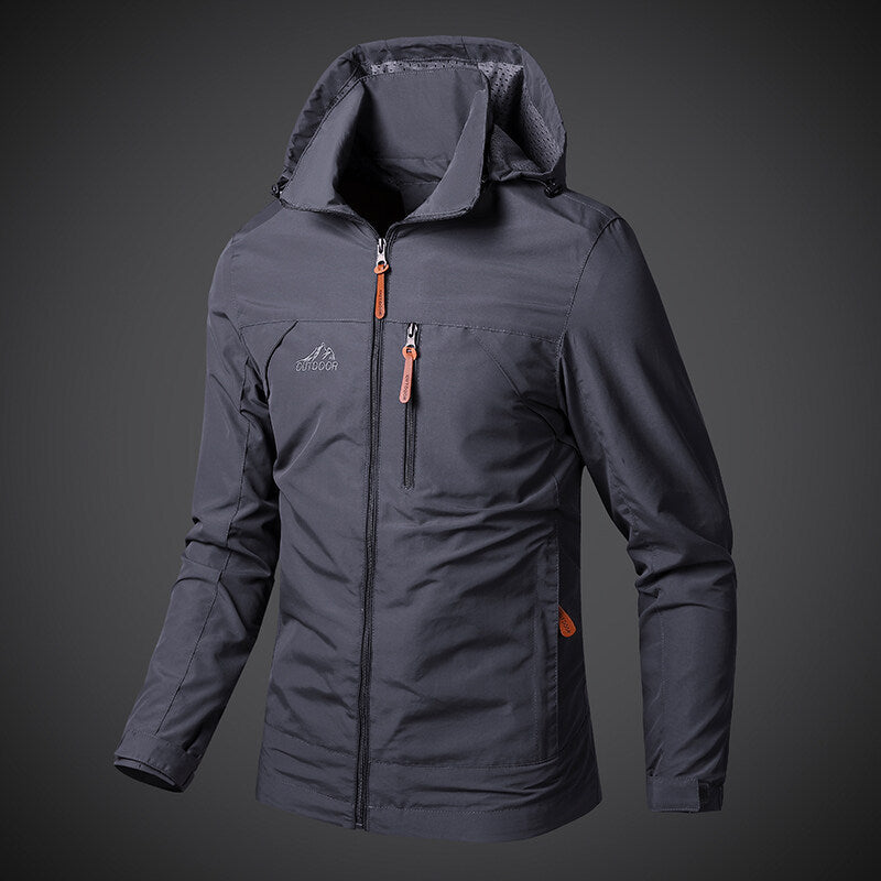 Casual All-matching Loose Hooded Jacket Coat