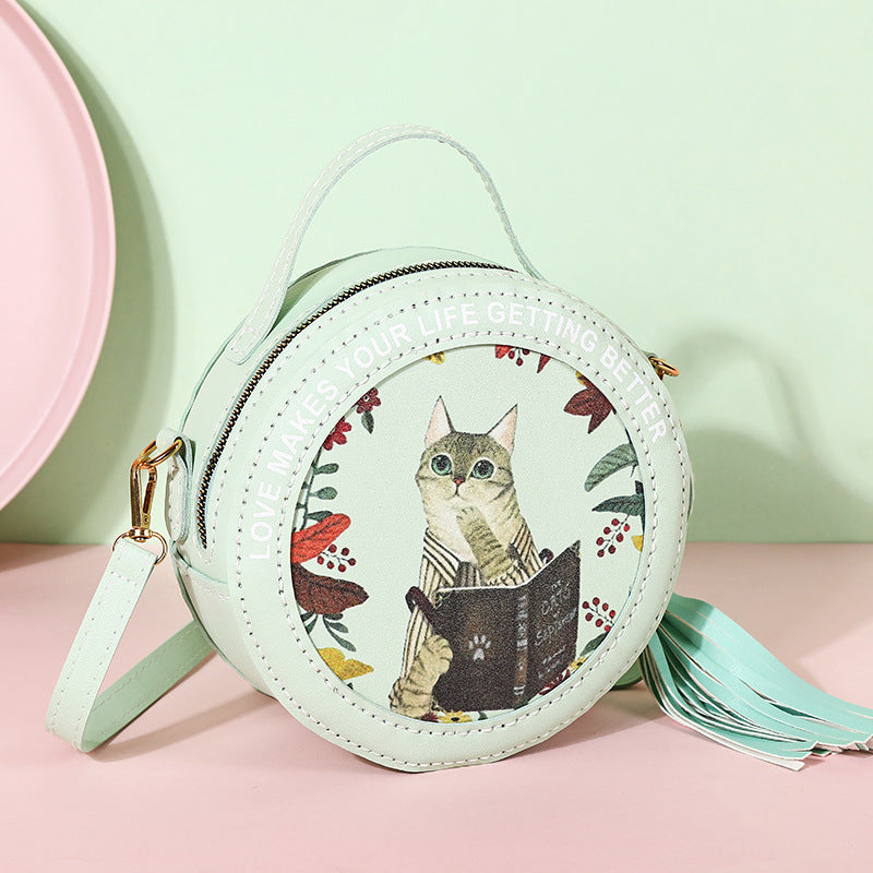 DIY Hand Knit Bag For Cats