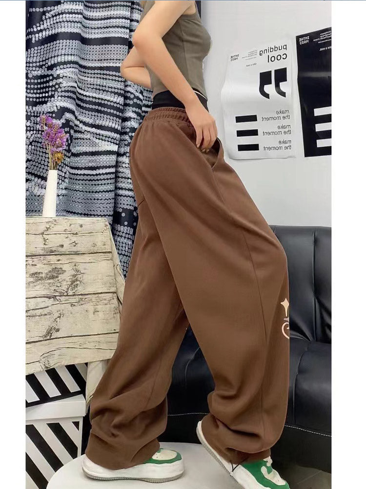 American Style Retro High Street Sports Pants