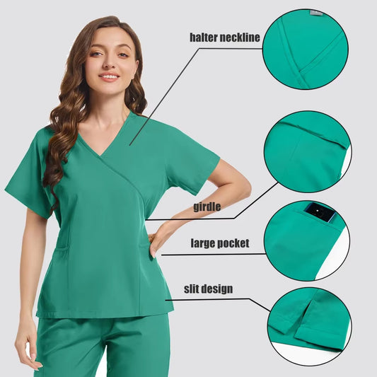 Lightweight Short-sleeve Surgical Gown For The Operating Room