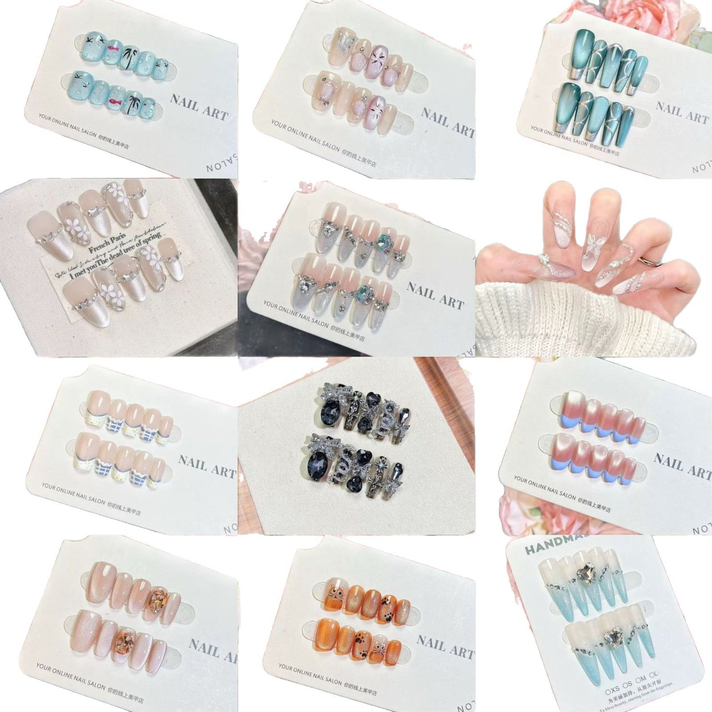 Handmade Wearable Nailsportable And Exquisitely Crafted