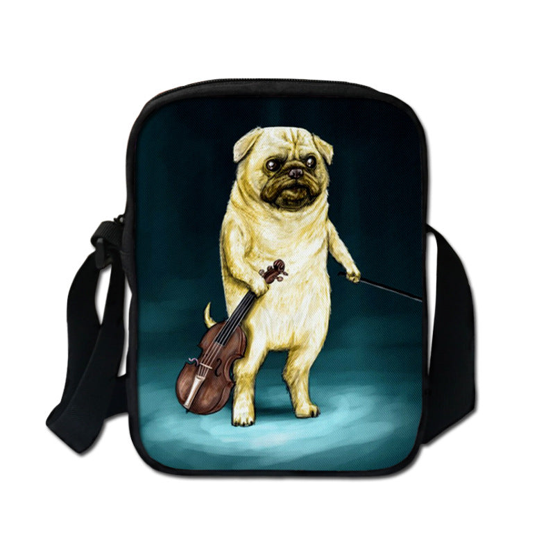 Baggy One Shoulder Schoolbag Messenger Bag