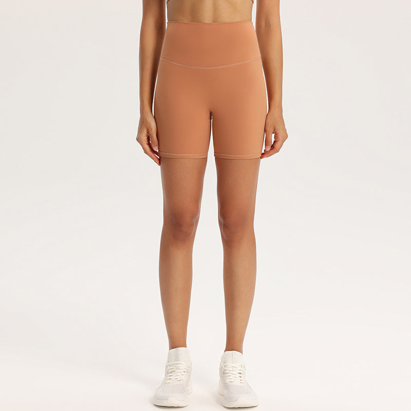 Women's Sports Shorts High Waist Hip Lifting And Belly Contracting