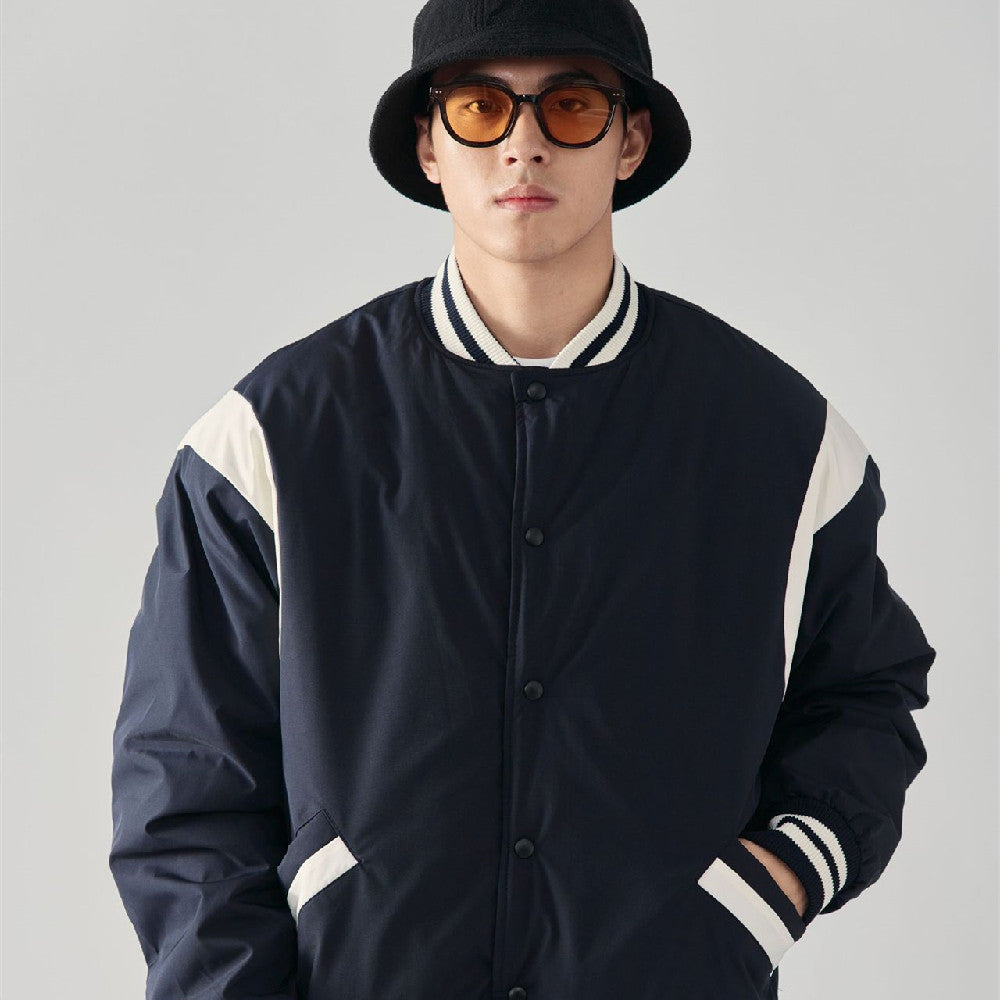 Men's And Women's High-quality Patchwork Cotton Coat