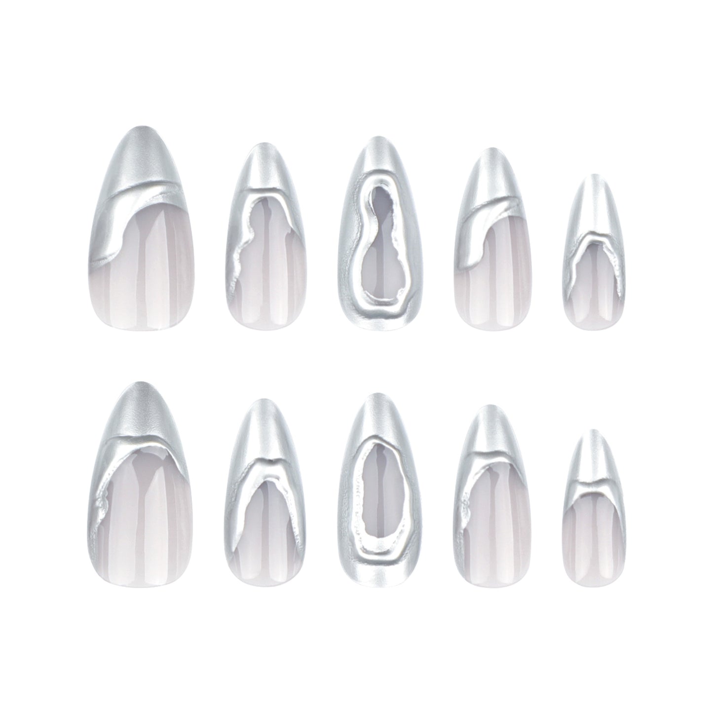 French Silver 3D Wear Armor Female