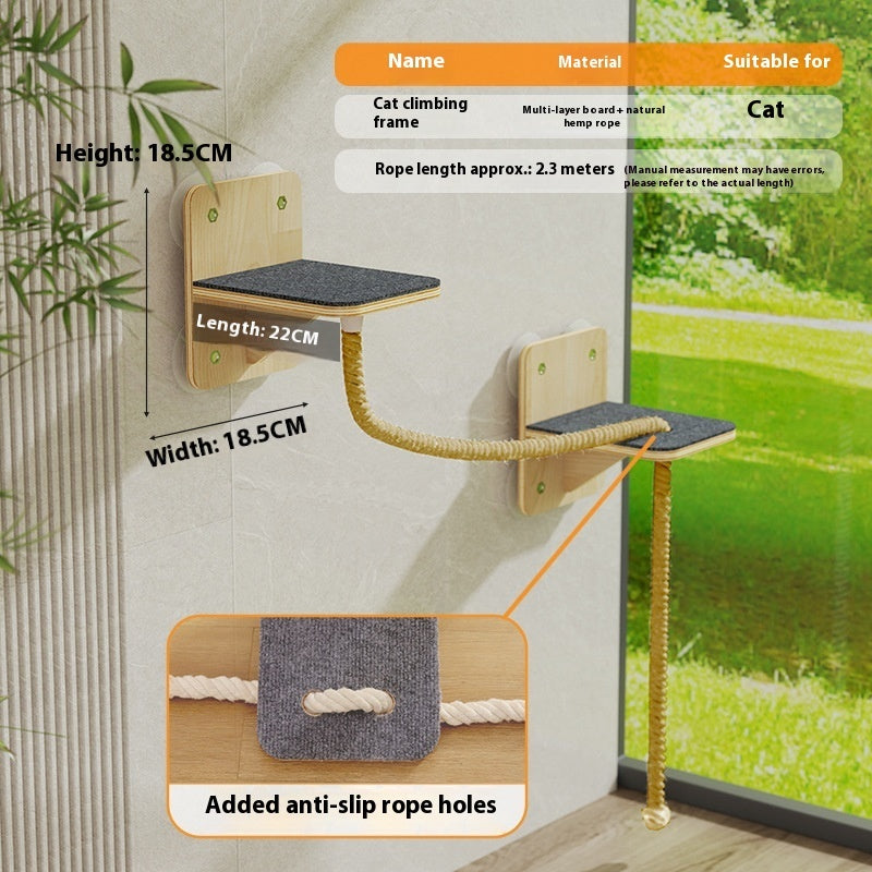 Space Capsule Suspended Cat Scratching Chamfer