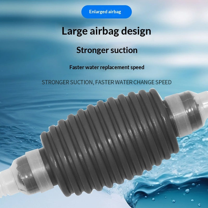 Fish Tank Manual Siphon Tube For Sand Cleaning And Water Changes