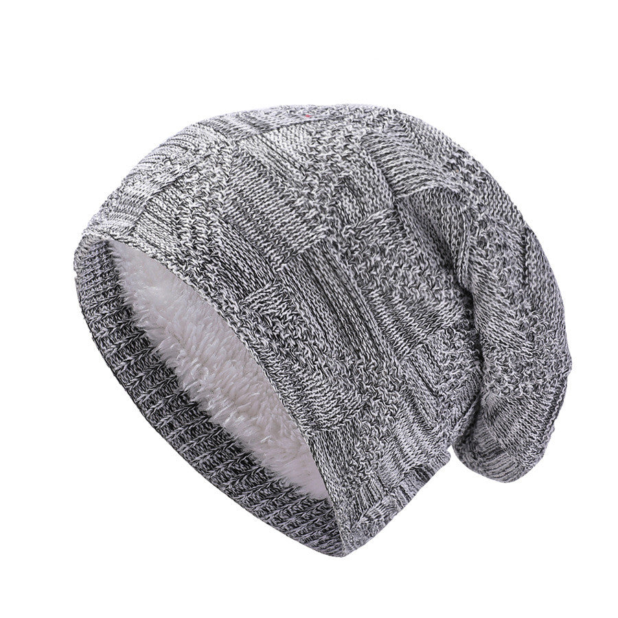 Plaid Pullover Plus Velvet Thick Toe