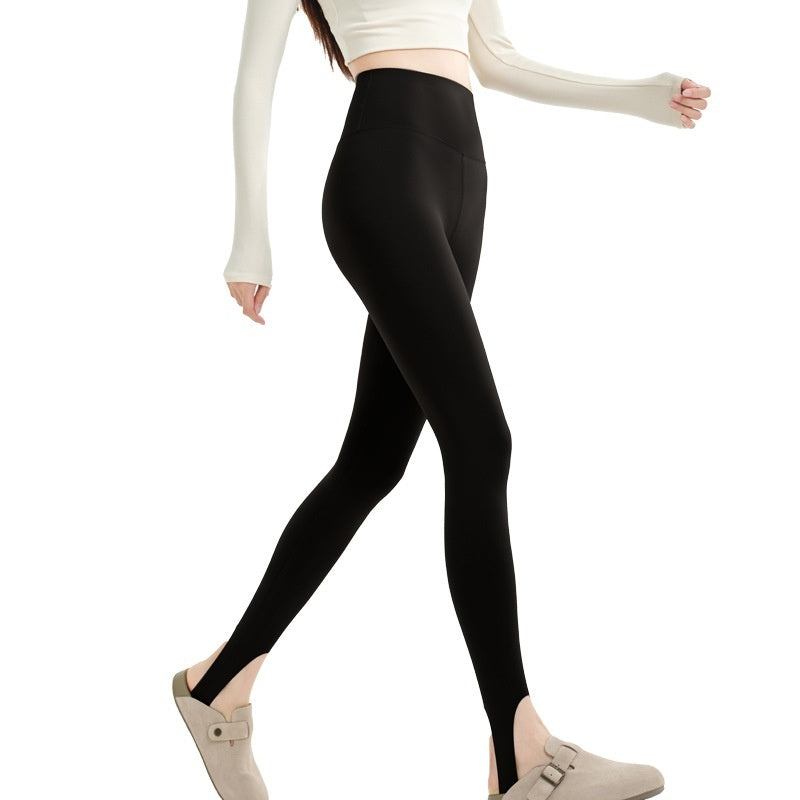 Seamless One-piece Full-length Yoga Pants