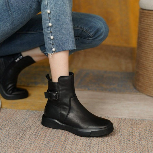 Platform Martin Plus Size Women's Boots