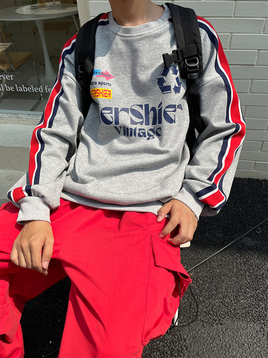 Sweater til par Modebrand Rundhalset Top