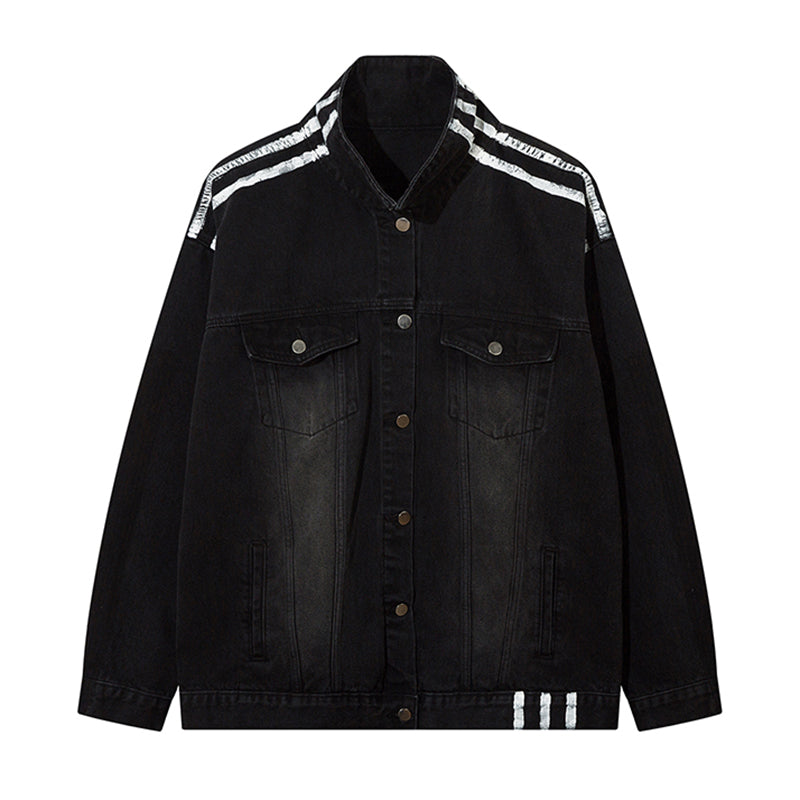 High Street Fashion Brand Loose Leisure Workwear Turn-down Collar Coat