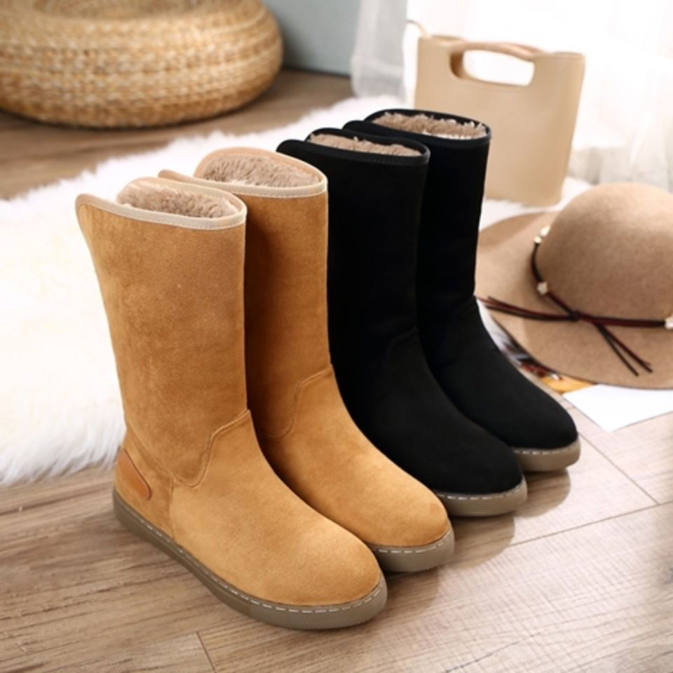 Two Pairs Of Shoes For Winter Plus Velvet And Warmth
