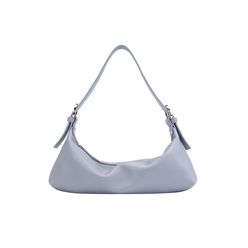 Women's Single Shoulder Messenger Fashion PU Soft Leather Armpit Bag