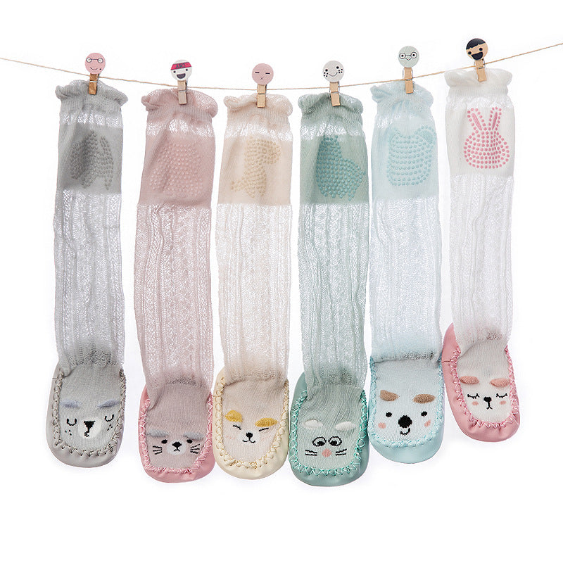 Women's Thin Cotton Dispensing Toddler Socks