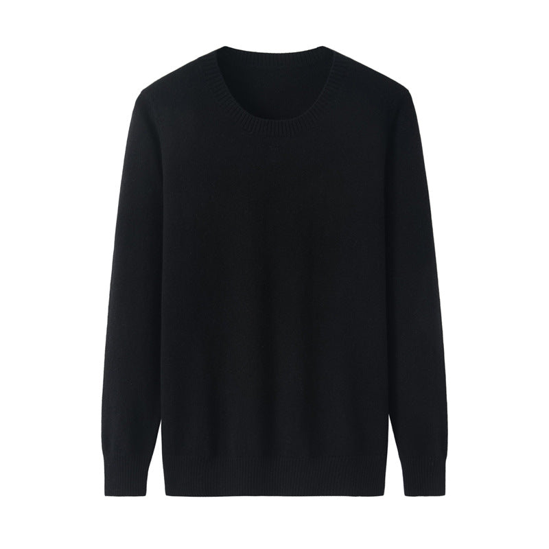 Round Neck All-matching Pullover Casual Loose Pullover Base