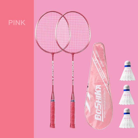 Badminton Racket For Beginners Children Set Iron Alloy A