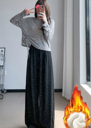 Loose Slim Straight Wide-leg Casual Pants