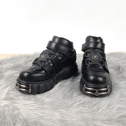 Height Increasing Punk Shoes Women