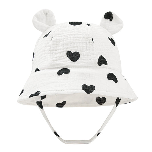 European And American Baby Rabbit Ears Bucket Hat