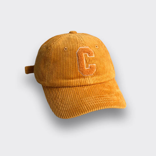 Fashion C Letter Corduroy Baseball Hat