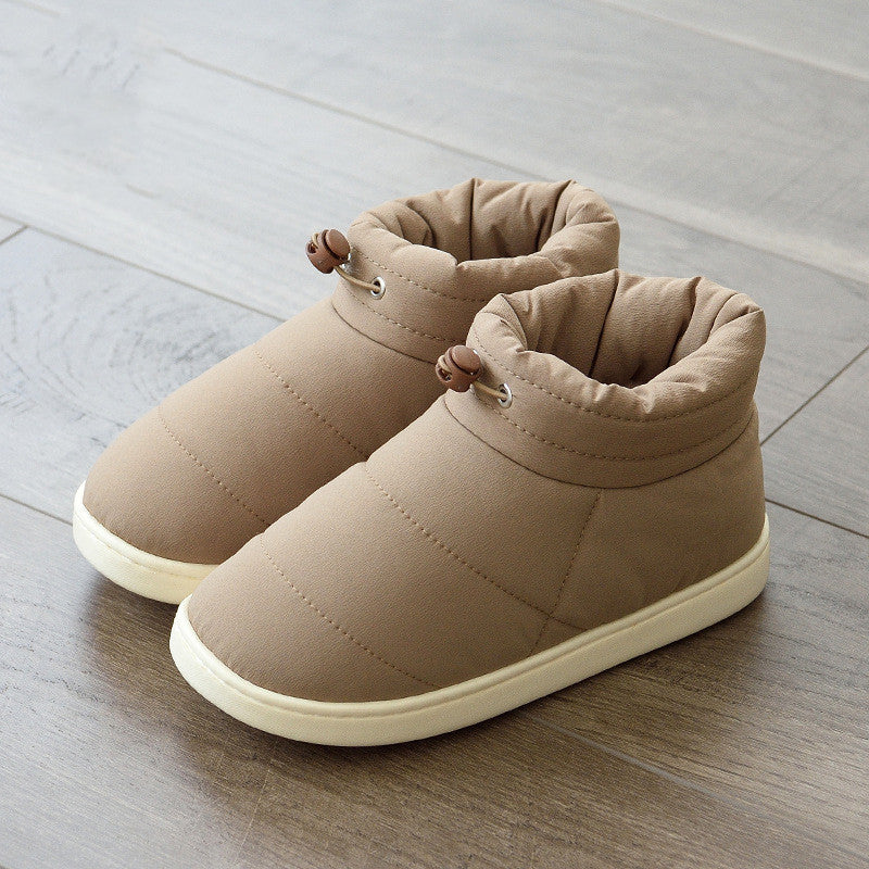 Cotton Slippers Women Winter Bag With Down And Down To Keep Warm Indoor Home