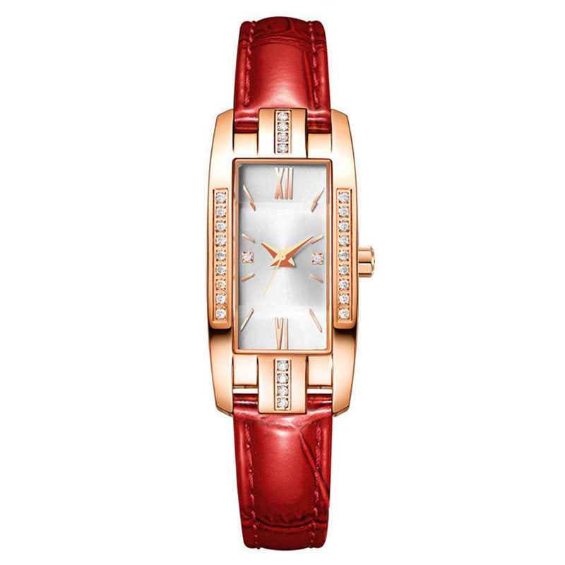 Personalized Small Green Watch Belt Ladies Watch