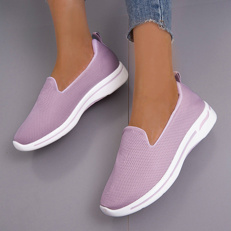 Leisure Sports Single  Foreign Trade Sets Of Feet Flat Lazy Shoes