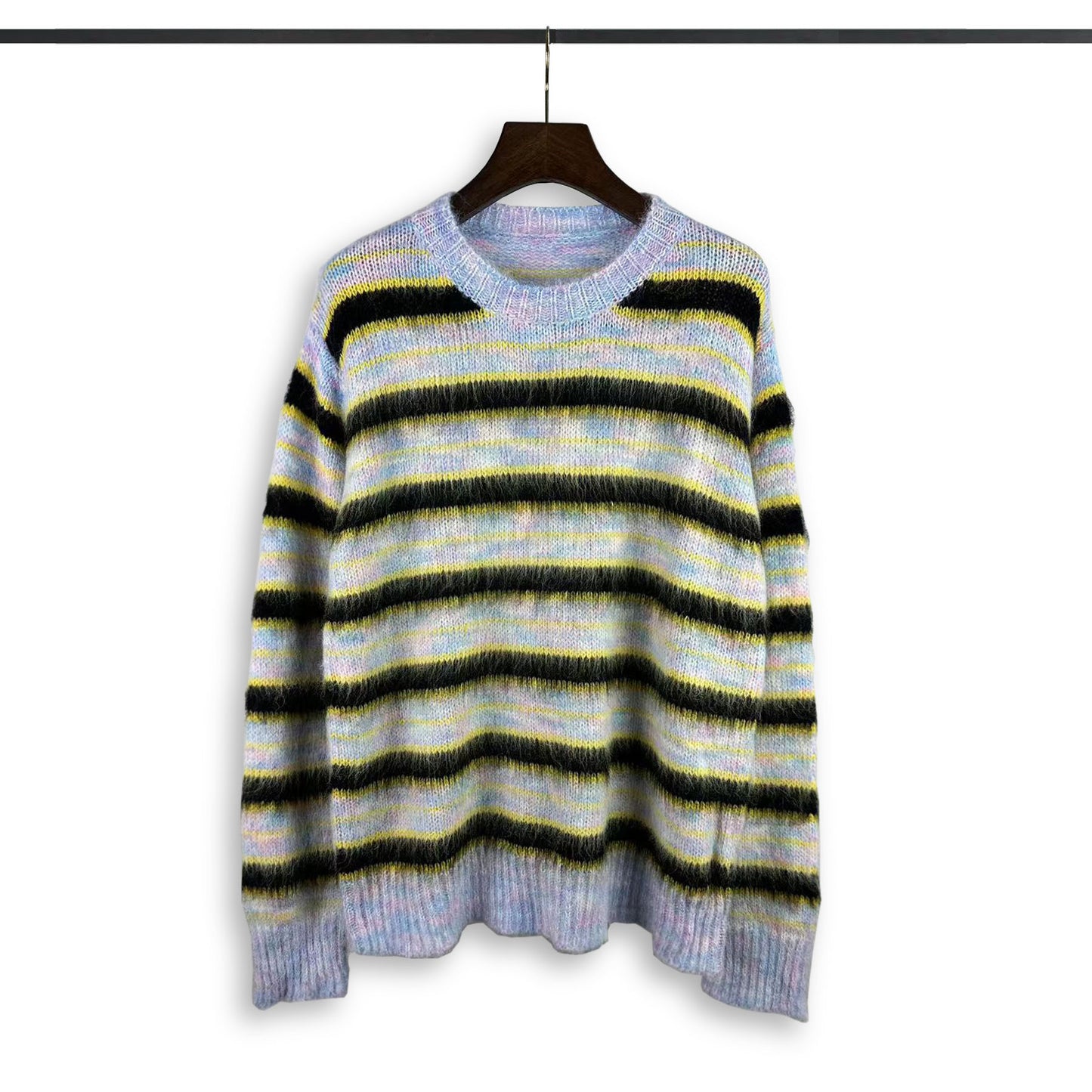 High Street American Style Trend Loose Striped Sweater