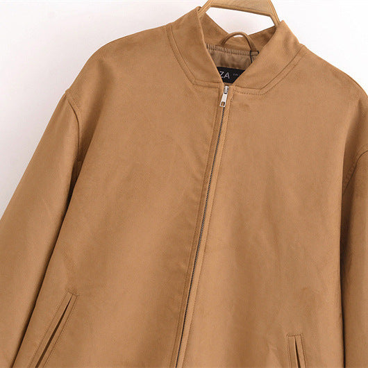 Women's Casual Loose Design Long Sleeve Jacket